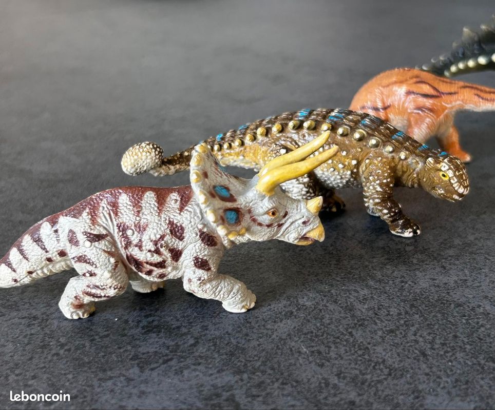 Lot De 5 Figurines Dinosaures Jurassique, T-rex Articulés, 5-7 Cm, Pour Enfants