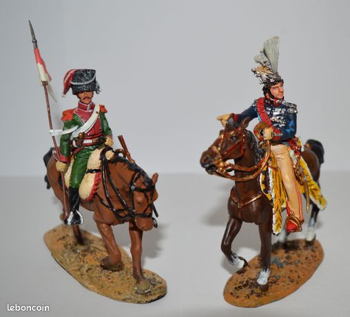 Figurine Soldat Napoléonien Del Prado N°11 - Cavalier Le Maréchal Murat - Occasion