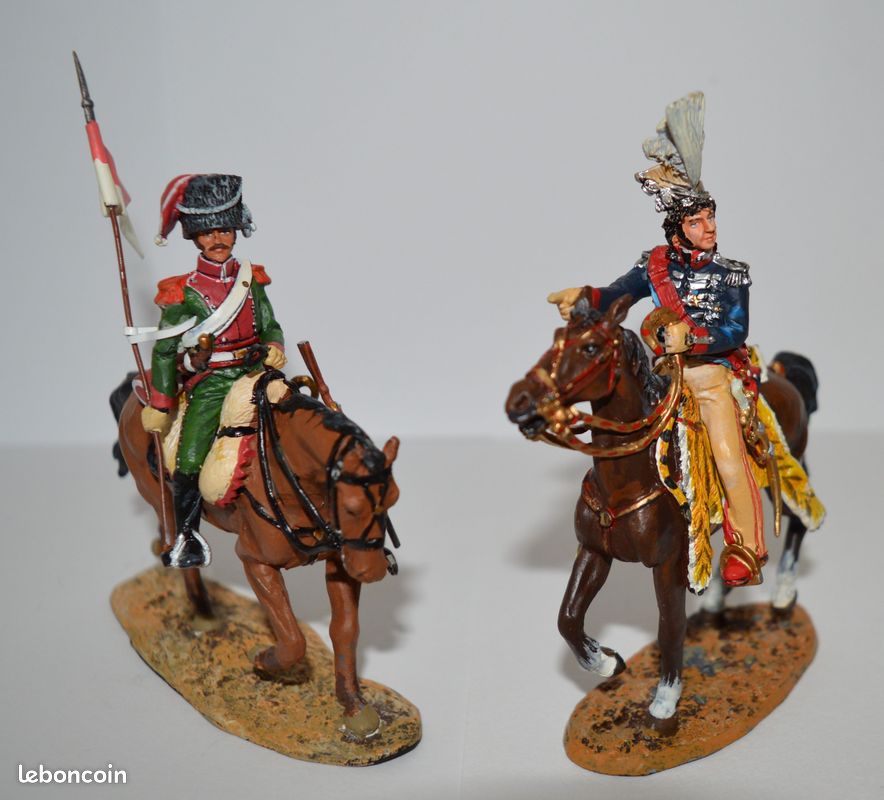 Collection Del Prado - Cavalerie Des Guerres Napoléoniennes - 101-200 Figurines Plomb