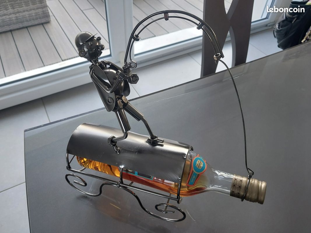 Porte-bouteille de vin - GOTOTOP - Saxophone - Fer métallique - Design