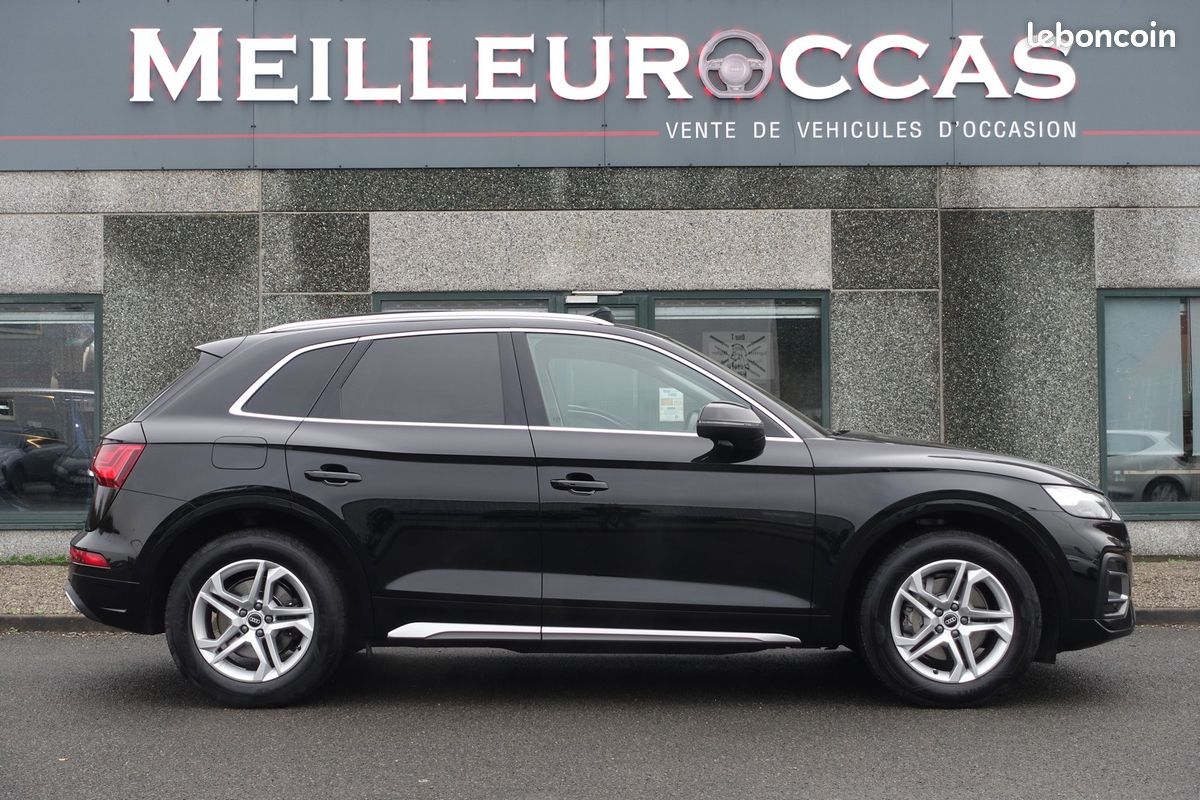 Q5 35 Tdi 163cv S-Tronic Mhev Virtual cockpit/Cuir Sport chauffant/Toit ouvrant/Carplay/Caméra/Full LED/Régulateur/Accès confort/HUD/1°Main/Garantie 12 mois (image 4)