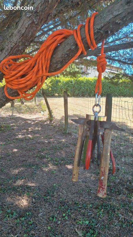 Pêche à l'aimant Ø80mm ultra puissant + corde 18m 48 brins + sac + gants + mousqueton (image 19)