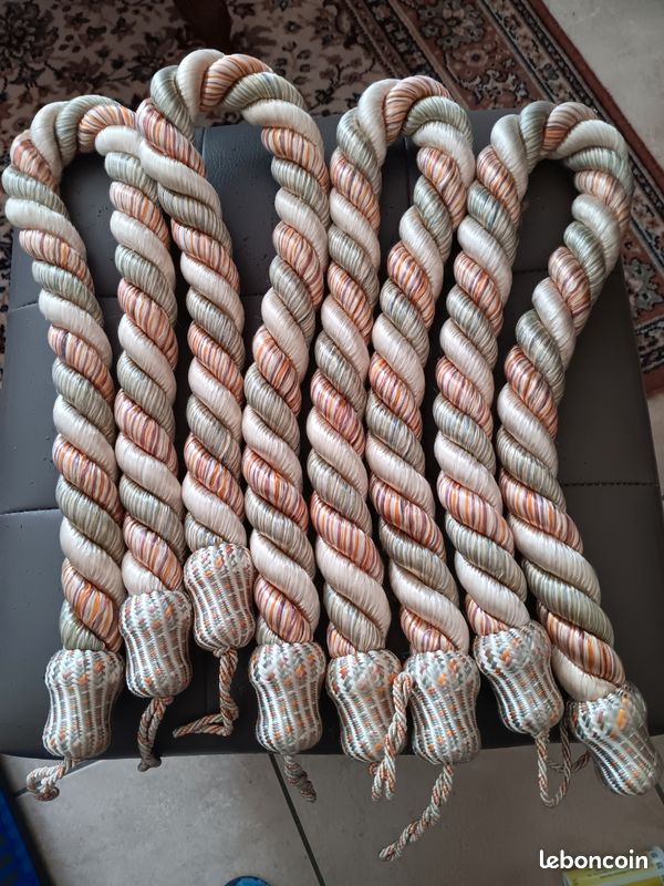 Lot de 4 embrasses pour rideaux (image 2)