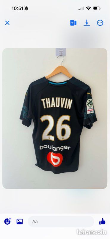 Lot de 6 maillots OM (image 3)