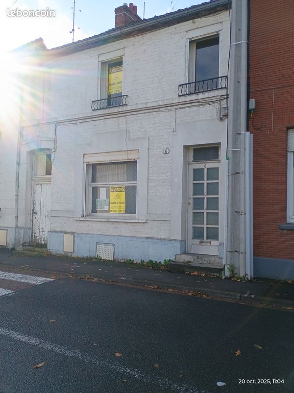 Maison 6 pièces 103 m² · à Quiévrechain · 103 m² · 80 000 €