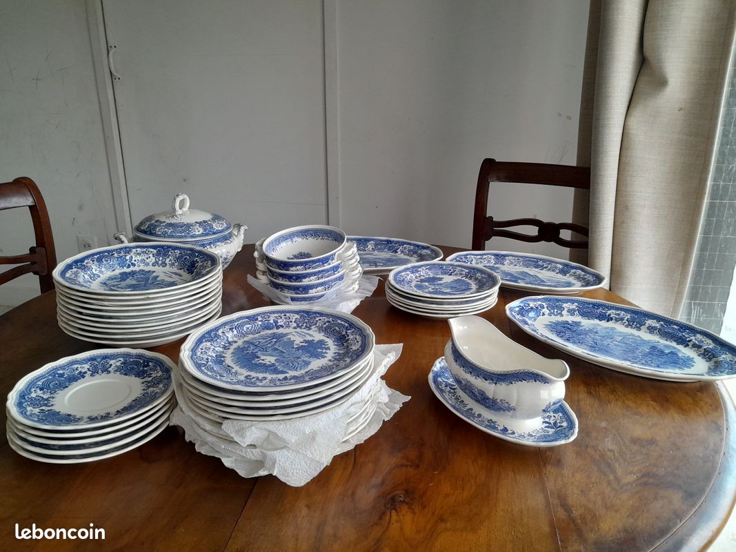 Service Villeroy et Boch 41 pieces Burgenland bleu (image 2)
