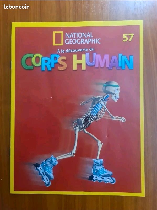 A La Découverte Du Corps Humain National Geographic revue seule n°57 L'Autruche (image 1)