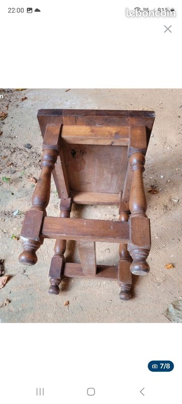 Table basse ancienne (image 9)