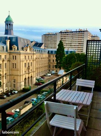 Studio avec Terrasse plein sud en centre ville