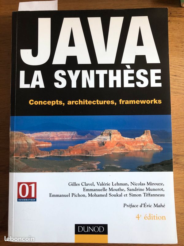 JAVA La synthèse Concepts, architectures, frameworks (image 1)