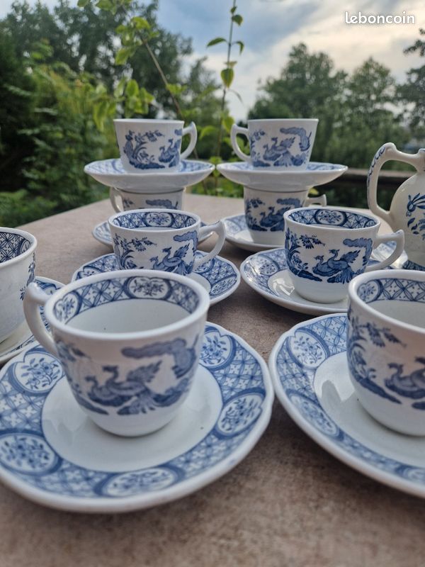 Service a cafe ancien anglais Old Chelsea Furnivals (image 1)