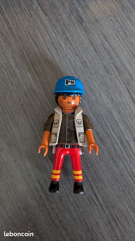 Playmobil 5468 - Grand Camion De Travaux Benne Basculante Avec Personnage