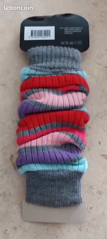 Guêtres colorées taille unique 🌺 (image 3)