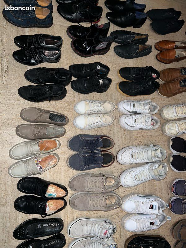 Lot de basket chaussure claquette sandale (image 6)