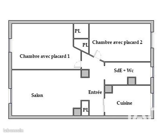 Appartement 3 pièces 50 m² · à Cachan · 50 m² · 224 000 €