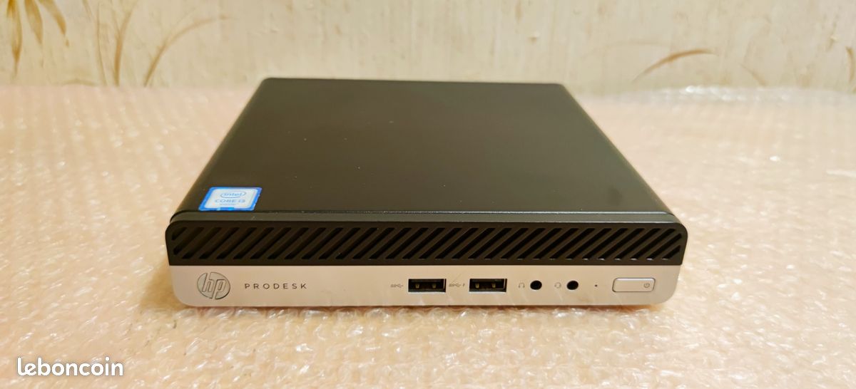 Ordinateur Bureau HP Prodesk 400 DM i3 W10 SSD 8GO (image 7)