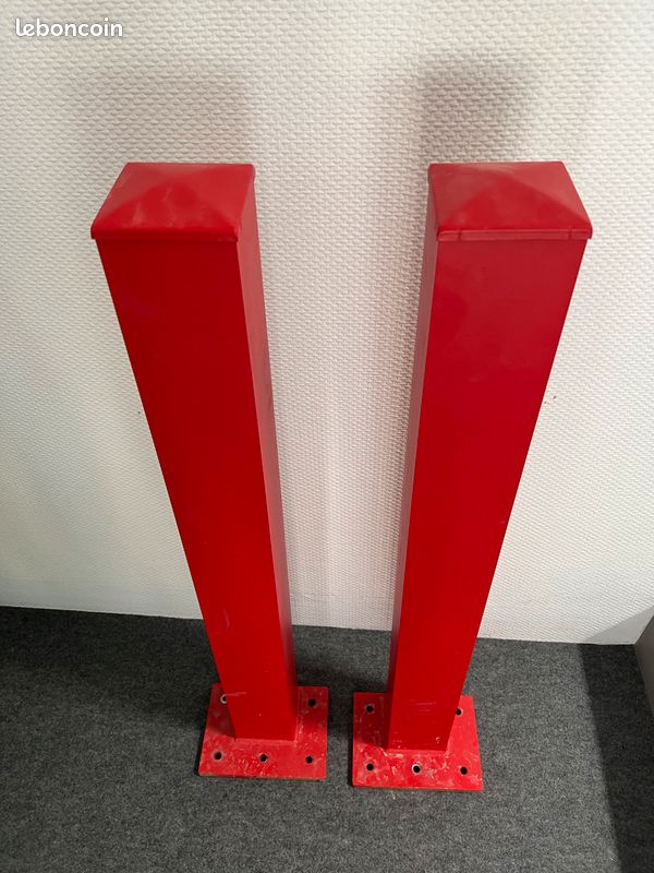 Lot de 2 poteaux aluminium NEUFS (image 3)