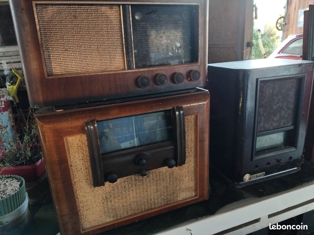 Lot bde radios anciennes TSF (image 1)