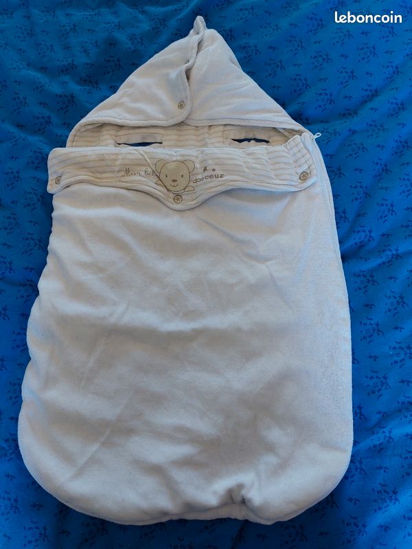Chancelière nid d'ange gigoteuse 0 à 6 mois bébé douceur verbaudet (image 4)