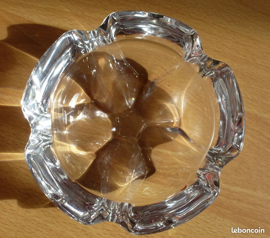 Cendrier neuf en cristal d'Arques dans boite d'origine (image 3)