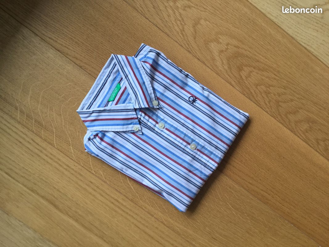 Chemise Benetton 4-5 ans (XS) (image 3)