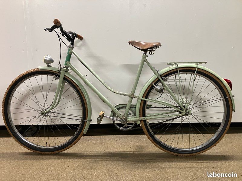 Roues completes - Vélo motobecane vintage - Équipements vélos