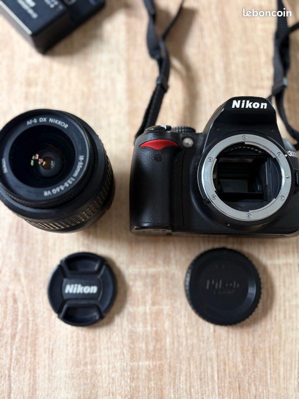 📸 Nikon D3000 + Objectif 18-55mm + Chargeur officiel (image 3)