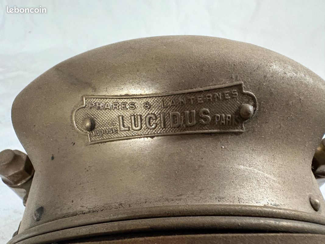 Phare acetylene moto (image 1)