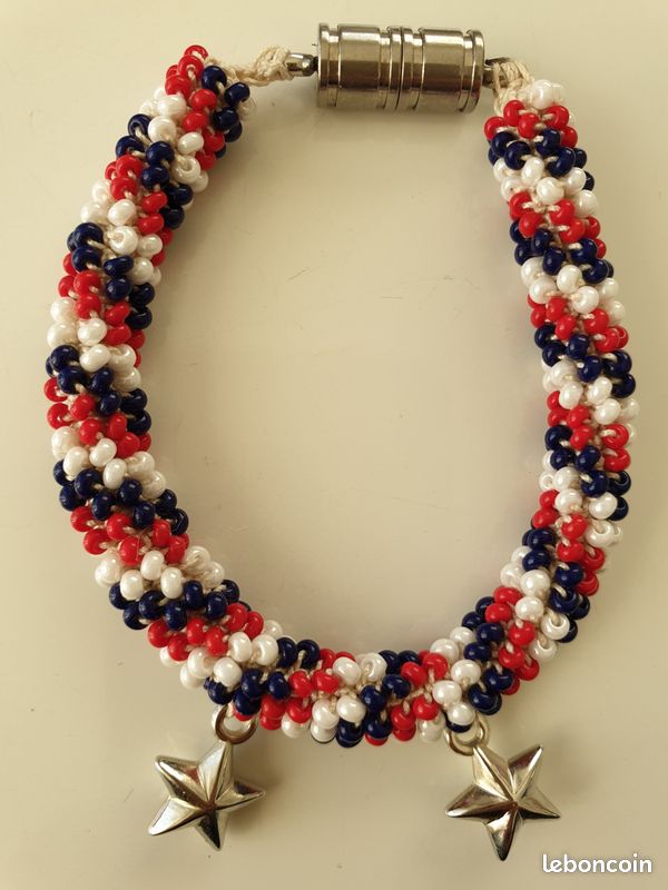 Bracelet fait de petites perles NEUF (image 2)