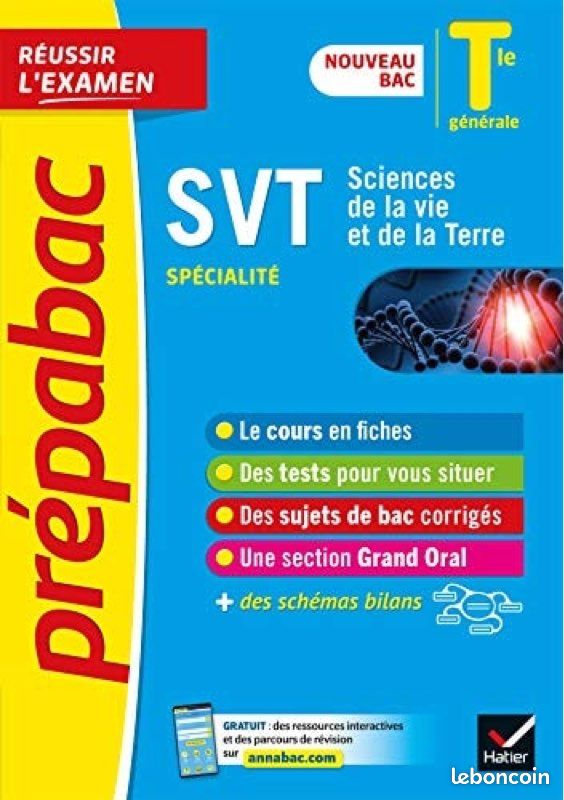 PrépaBac Spécialité SVT (image 1)
