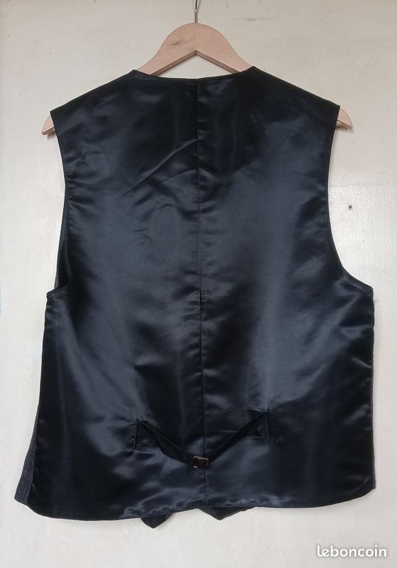 Veston Gilet de Costume Gris Homme CELIO T.L (image 2)