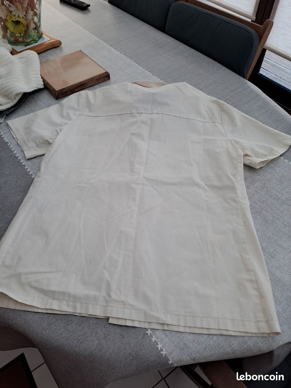 Vetementveste longue manche courte avec poches devant (image 8)