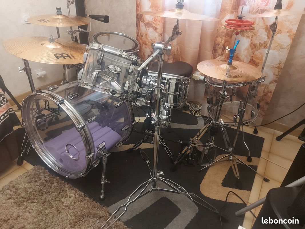 Batterie acoustique Pearl acrylique (image 14)