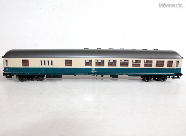 Wagon Mixte Fourgon/2e Classe DB Modélisme Roco 4255 Échelle HO (1/87) - Occasion Très Bon État Avec Boîte
