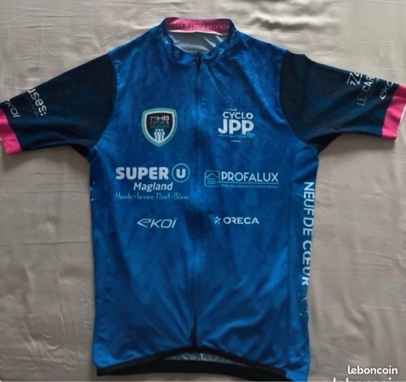 Maillot vélo manches courtes Ekoï Cyclosportive Thonon Cycling Race 2025
