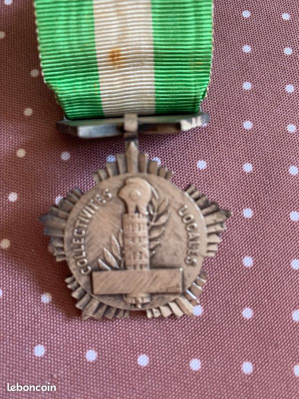 Frankreich, Collectivités locales, Politics, Medaille, 1964, Excellent Quality