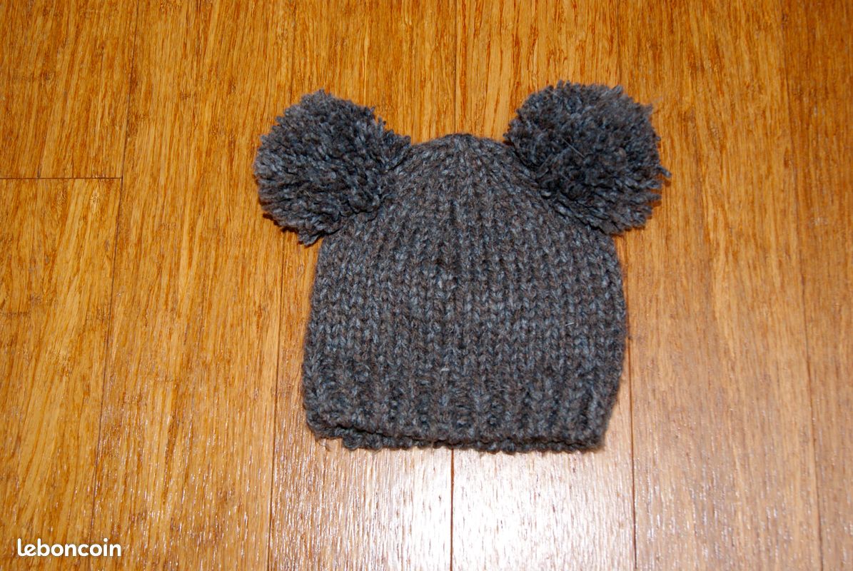 Bonnet chapeau pompom ours femme valumnia (image 2)