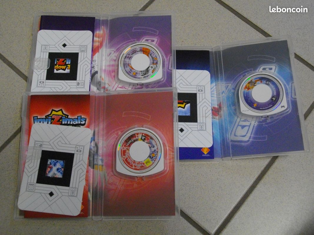 N582 Jeu Complet Pal Fr Console Sony Psp : Invizimals, the Lost Tribes