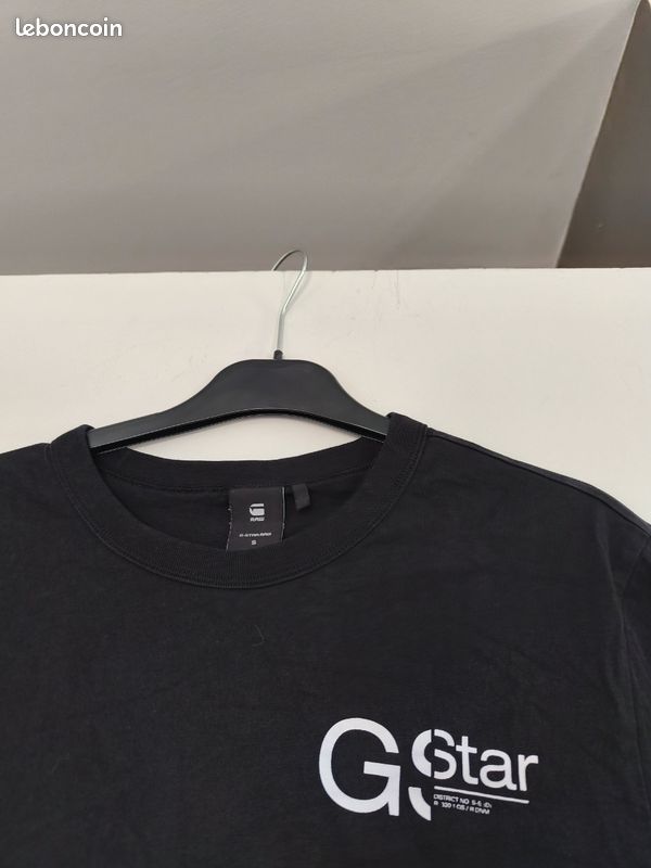 Neuf Tee shirt gstar noir taille S (image 2)