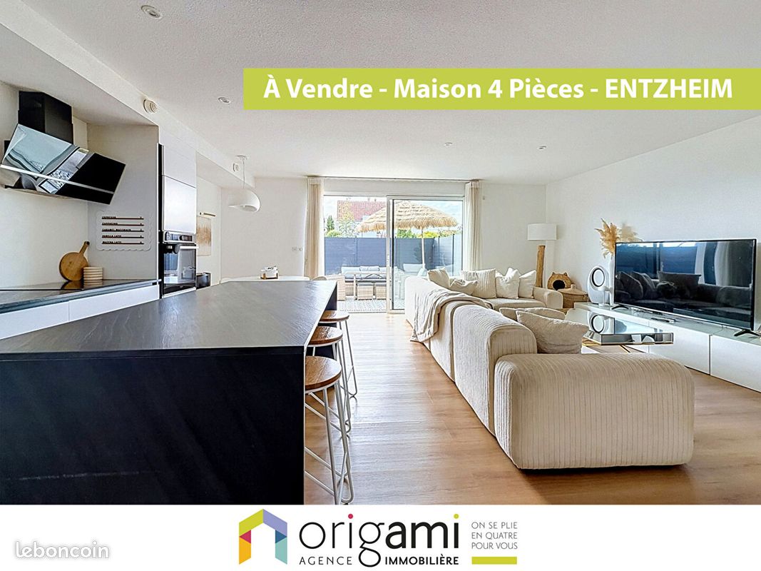 Maison 4 pièces 93 m² · à Entzheim · 93 m² · 399 000 €