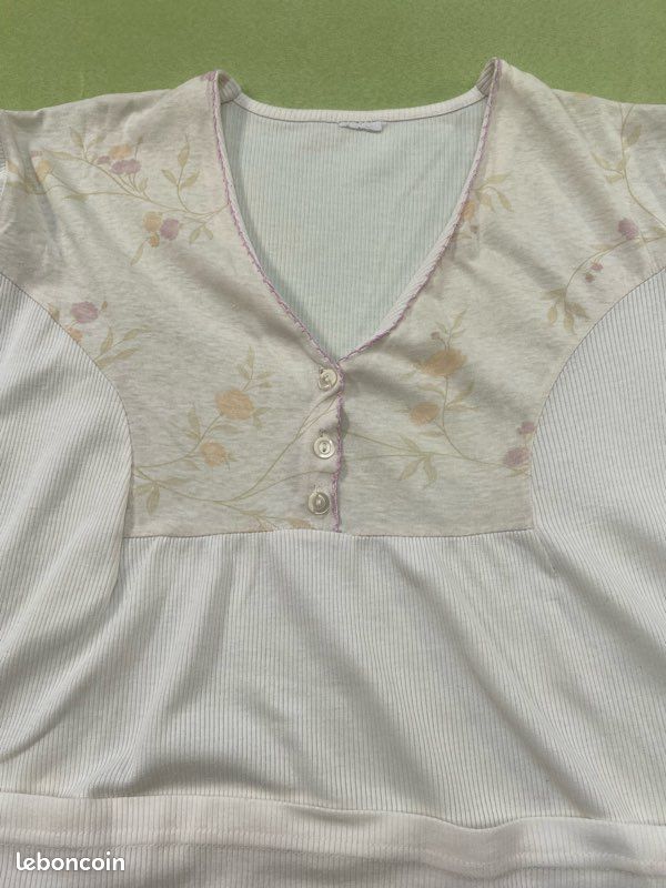 Chemise de nuit été écru femme 50/52 (image 6)