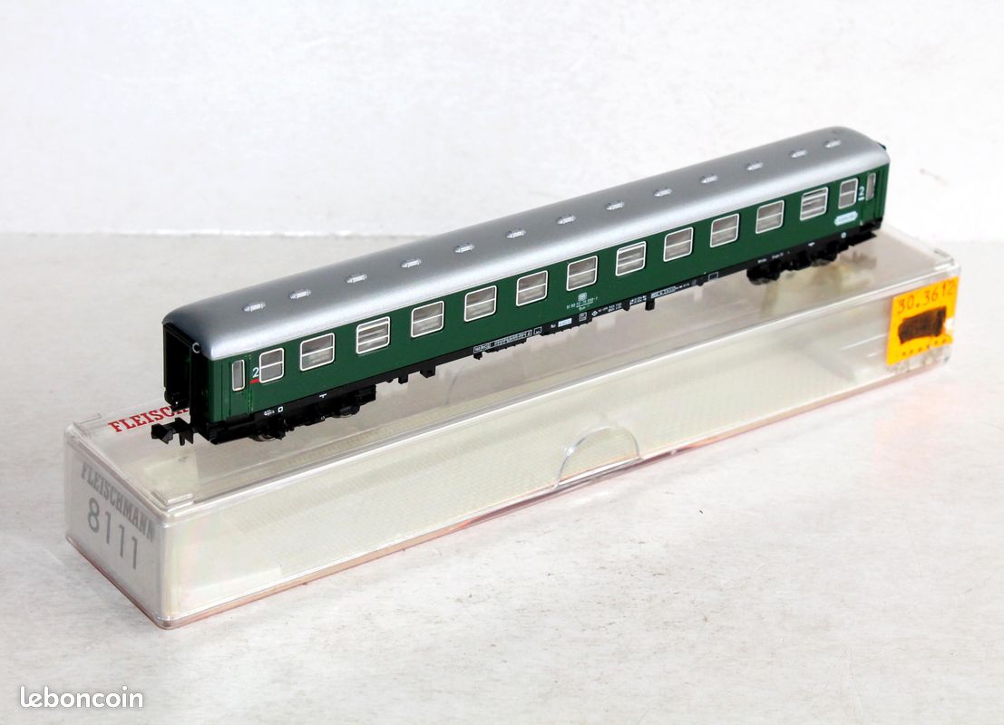 Locomotive Vapeur Fleischmann Piccolo N7178 – Train électrique Vintage Analogique