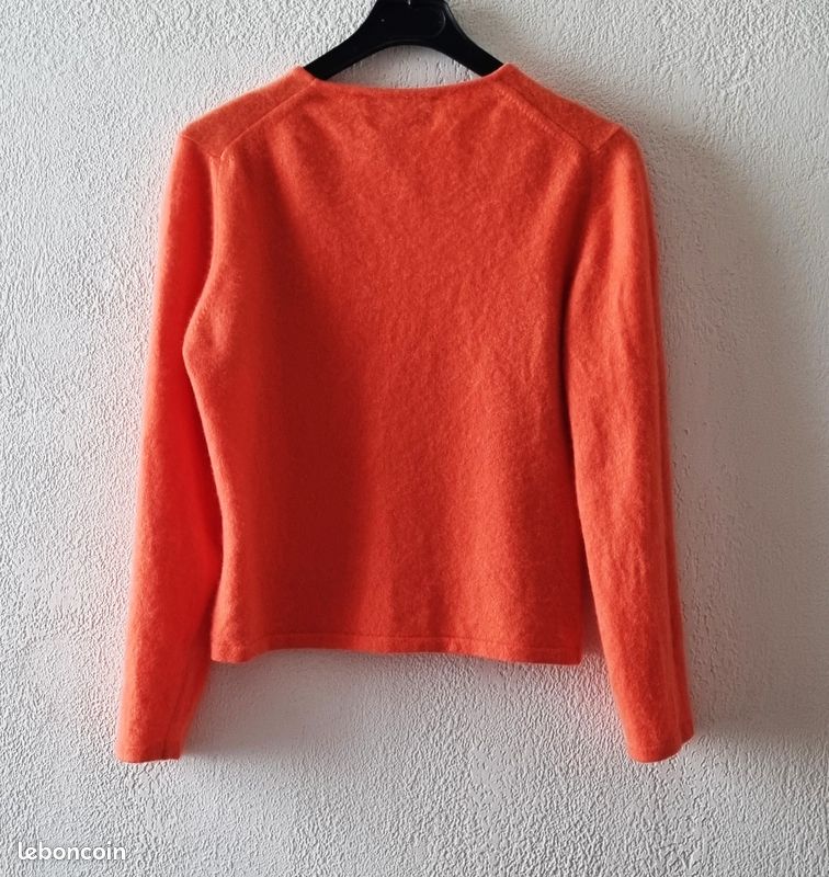 Pull Orange Et Bleu Hawick Knitwear Taille XL - Neuf Avec étiquettes