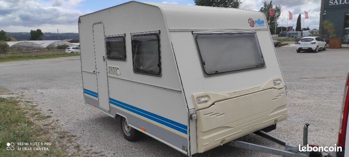 Caravane Sun roller 660kg 1999 4,5m sans permis remorque (image 1)