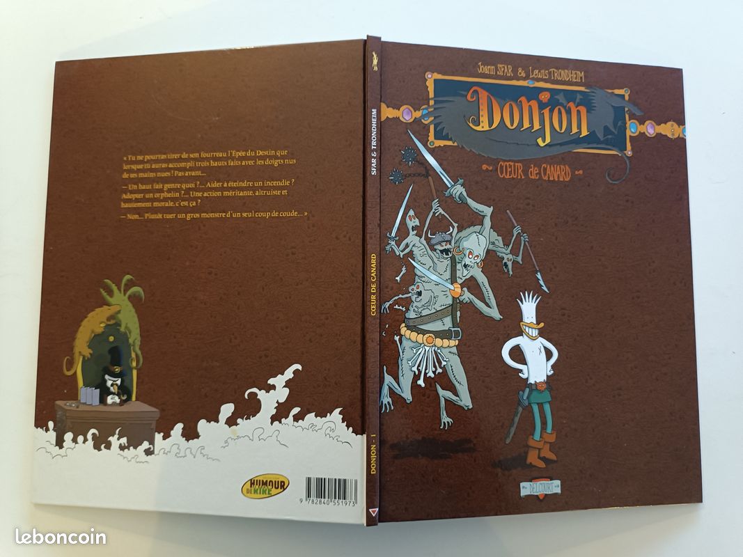 BD Donjon zenith cœur de canard par Trondheim et Sfar (image 2)