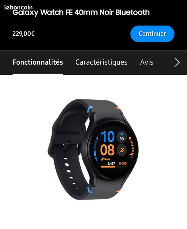 Galaxy watch FE 2024 (image 3)