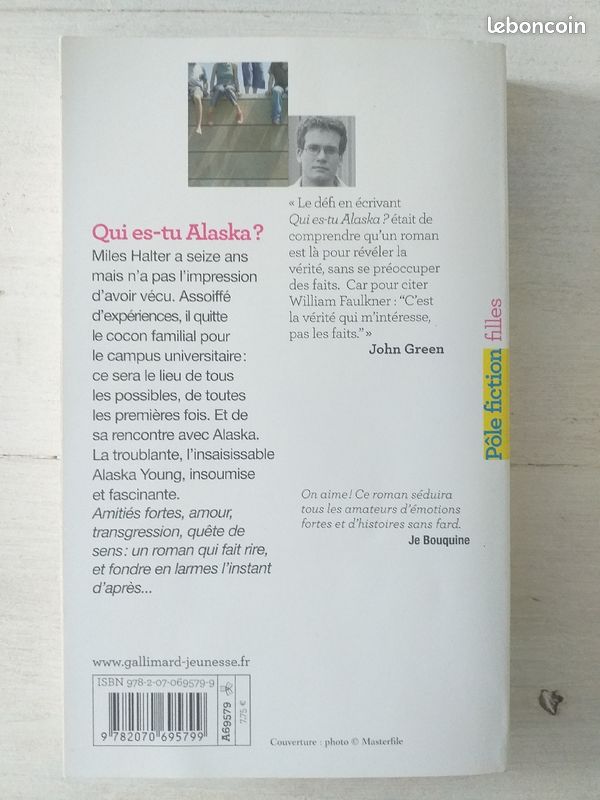 Livre - Qui es tu Alaska - John Green (image 2)