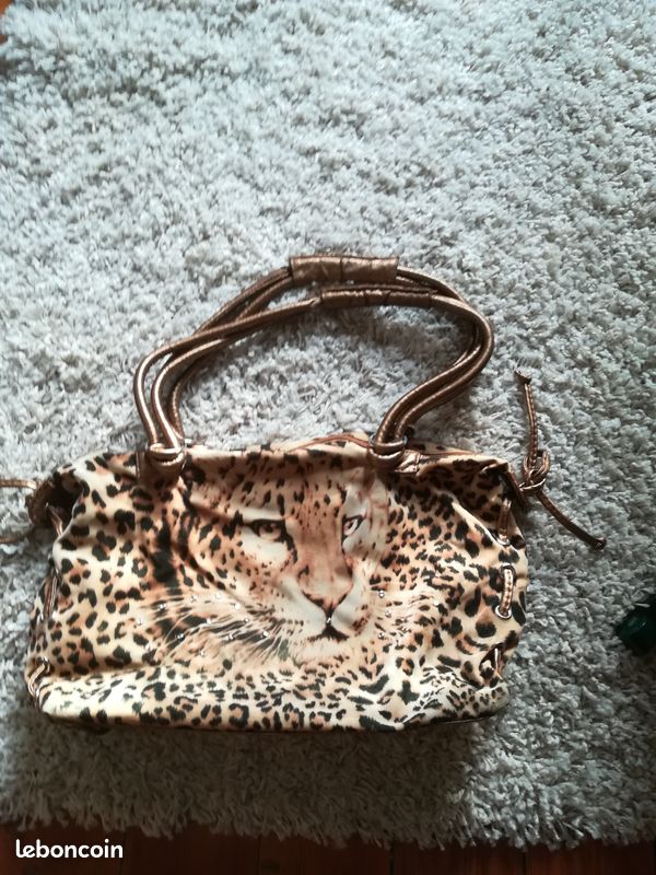 Grand sac léopard (image 1)
