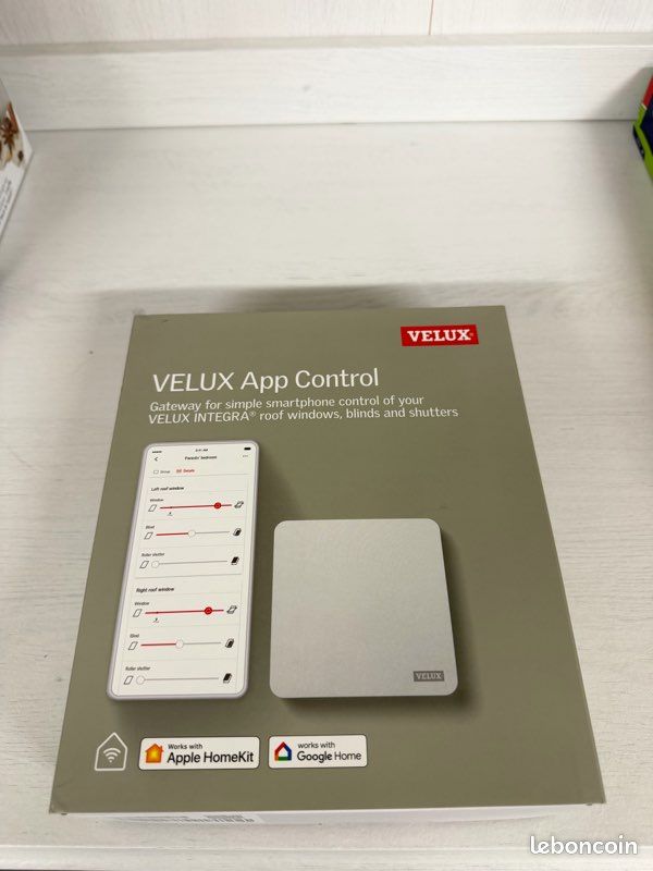 VELUX App Control pour fenêtres de toit, stores et volets VELUX