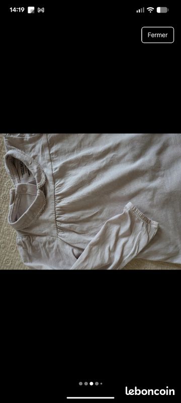 Ensemble t-shirt manche longue pantalon et legging 24m | Bout'chou (image 3)